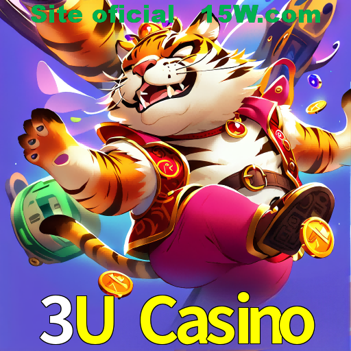 Imagem promocional da 3U Casino mostrando a plataforma e suas vantagens